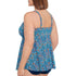 Women's Tankini Swimsuit Top with Underwire  - Tile Play